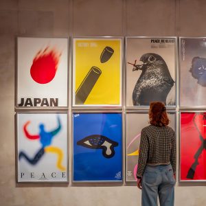 JAPAN MODERN POSTER, Designmuseum Danmark. Photo: Andrea Sonne