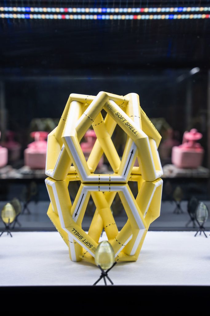 Henrik Vibskov: The Exhibition, Designmuseum Danmark. Photo: Andrea Sonne
