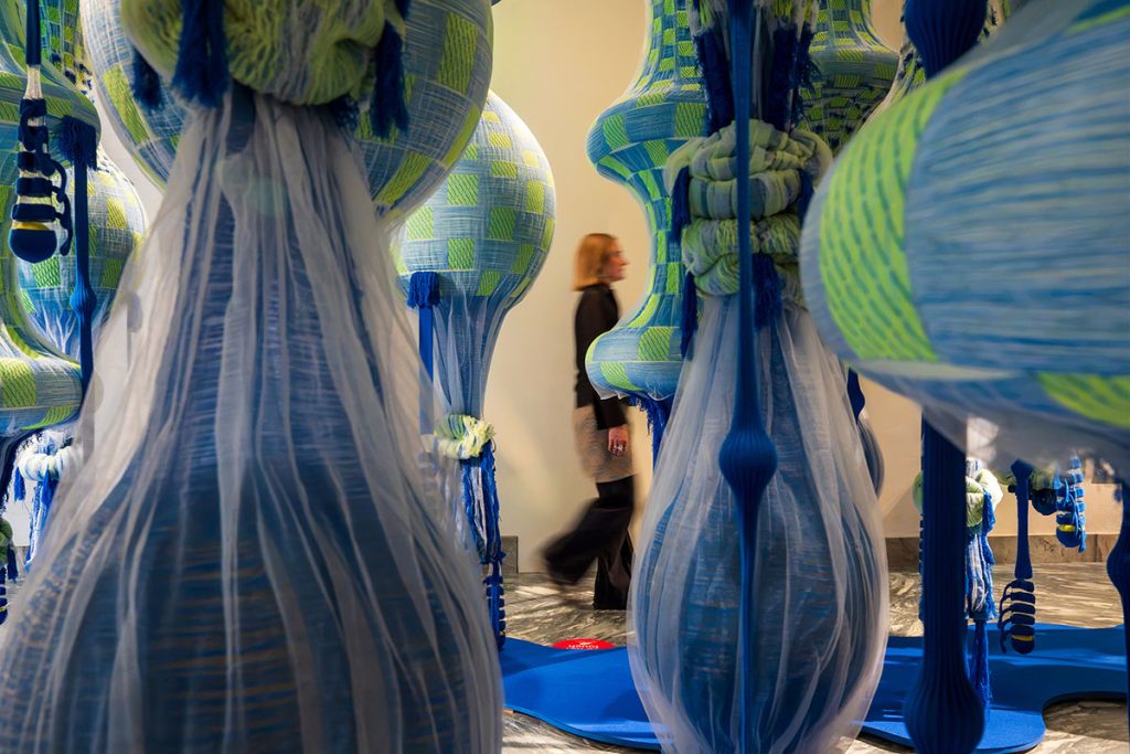 Henrik Vibskov: The Exhibition, Designmuseum Danmark. Photo: Andrea Sonne