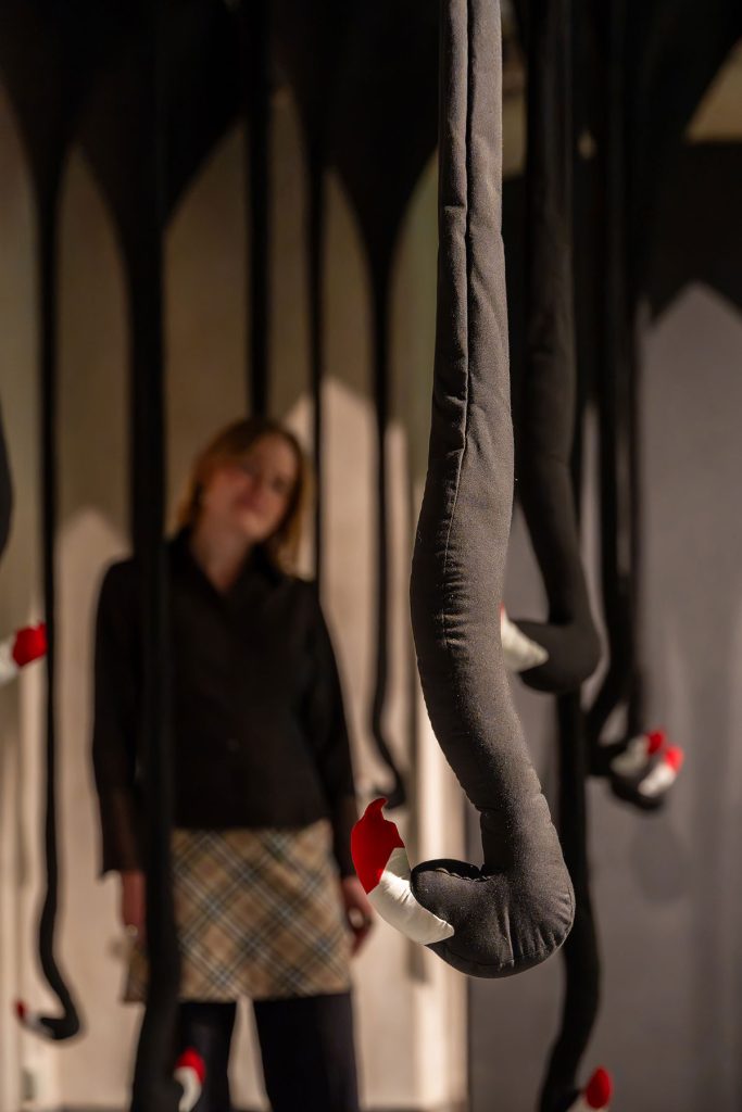 Henrik Vibskov: The Exhibition, Designmuseum Danmark. Photo: Andrea Sonne