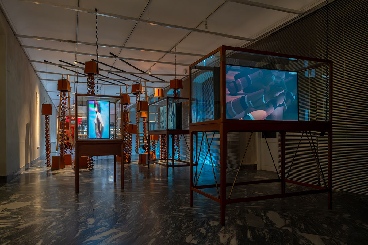 Henrik Vibskov: The Exhibition, Designmuseum Danmark. Photo: Andrea Sonne