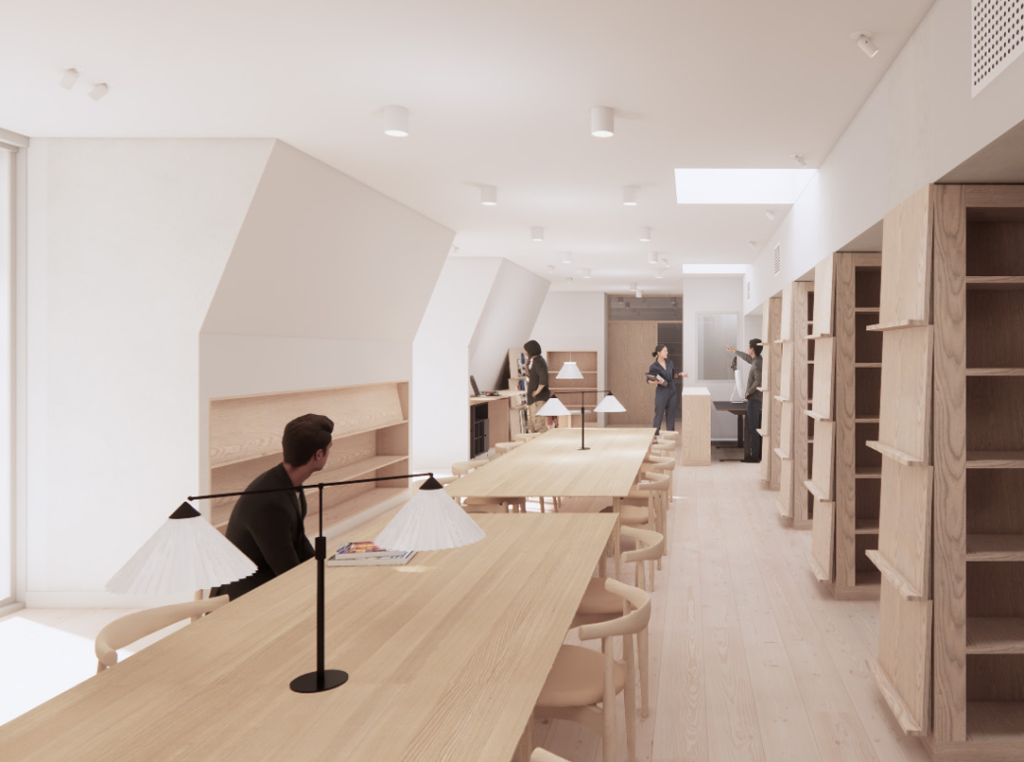 Skitser til videnshus på Designmuseum Danmark