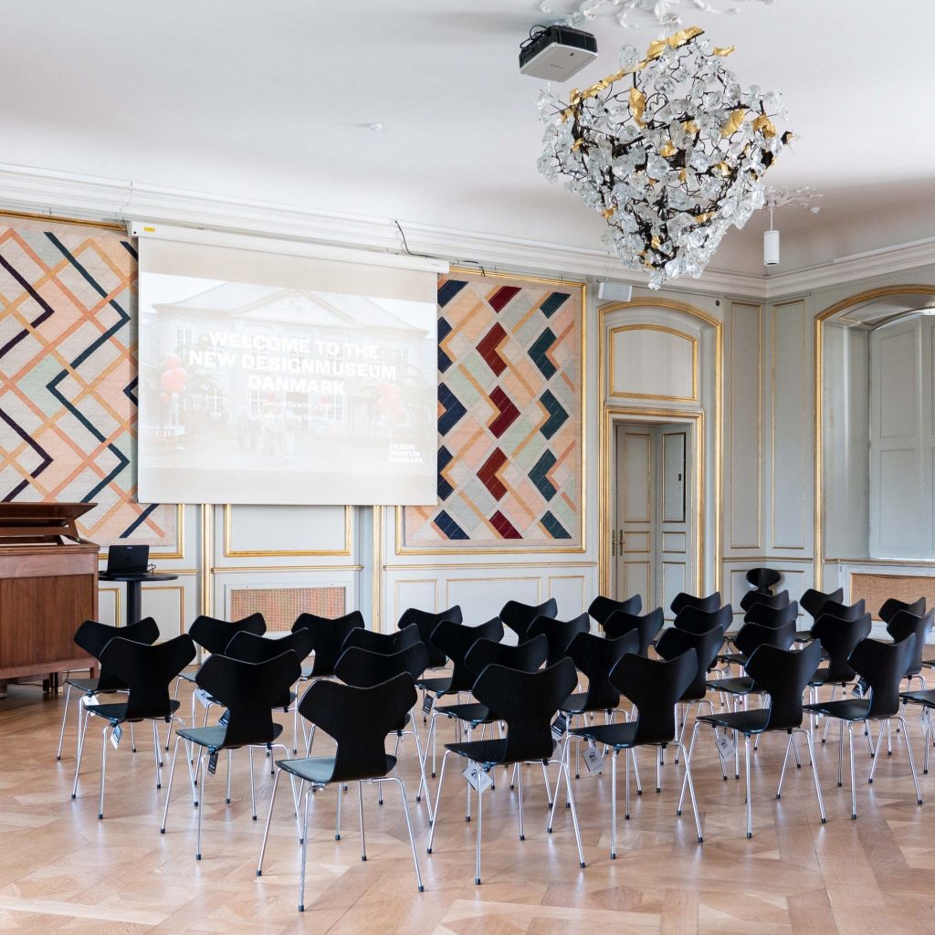 Festsalen på Designmuseum Danmark