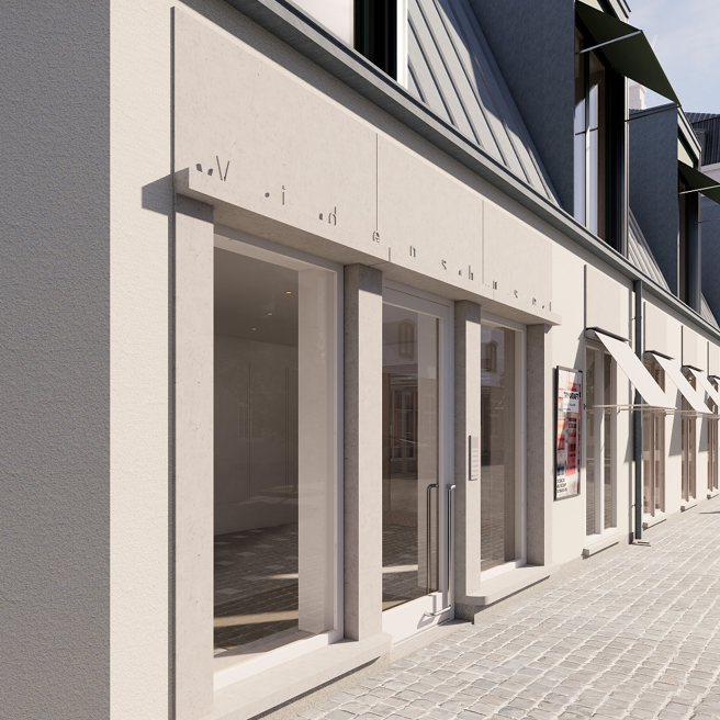 Facade tilbygning - Videnshus
