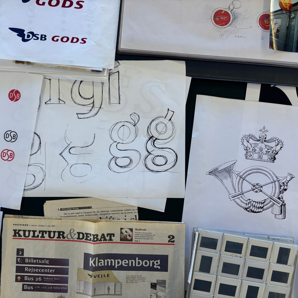 Skitser fra Laboratorium udstillingen Kontrapunkt.