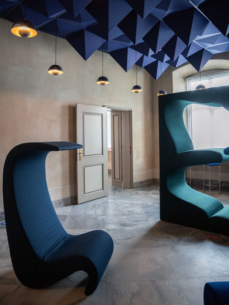 Verner Panton på Designmuseum Danmark. Foto: Designmuseum Danmark © Verner Panton Design AG